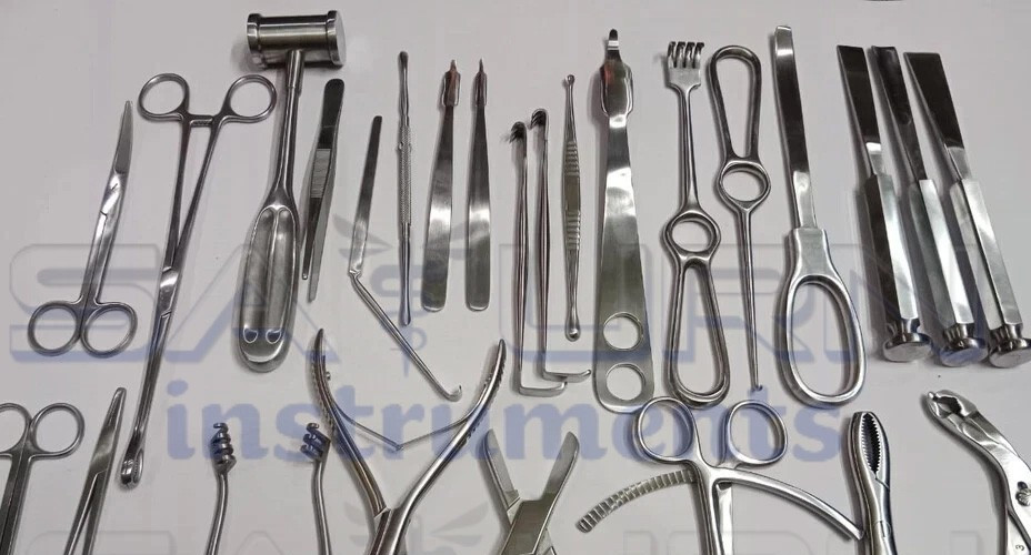 Basic Orthopedic Surgery Kit German Orthopedic Surgical instruments Set of 25 PC