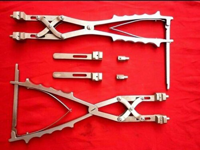 Rod Compressor Spine Orthopedic Surgical High Quality Instruments Set of 2 PCs