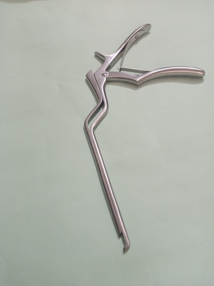Bayonet Kerrison Rongeurs 8″ 45° Up 5mm Surgical Instruments