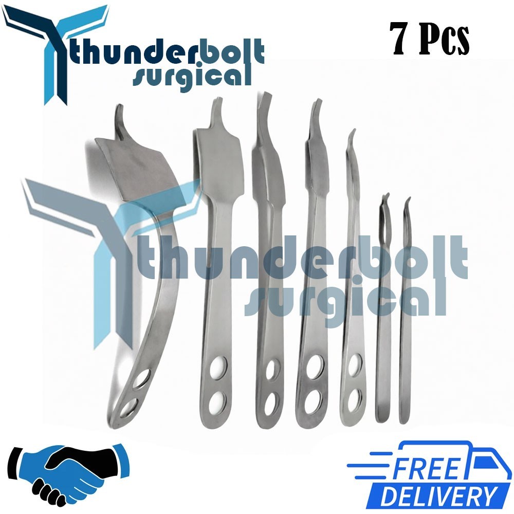 German Grade Hohmann Retractor Set of 7 Pcs Surgical orthopedic instruments