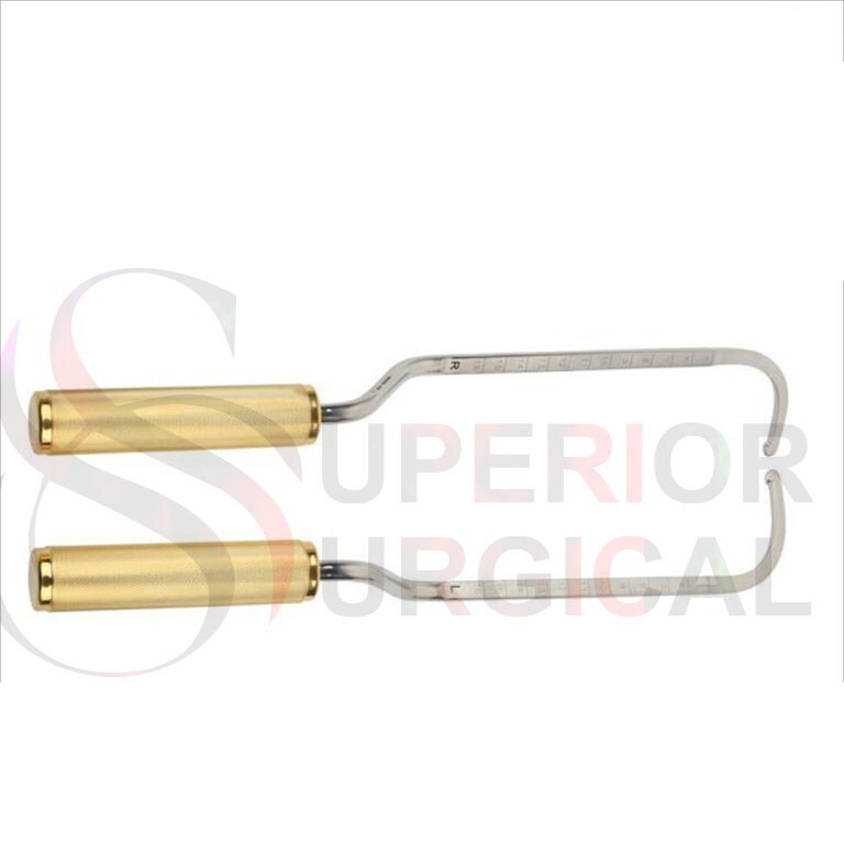 Agris-Dingman Trans axillary Breast Dissector set Left and Right Plastic Surgery