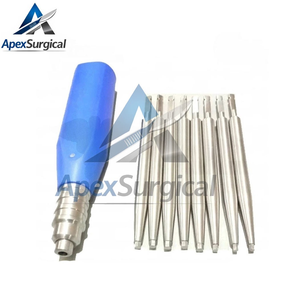 Orthopedic Bone Screwdriver Set With Quick Coupling Handle Surgical Instruments