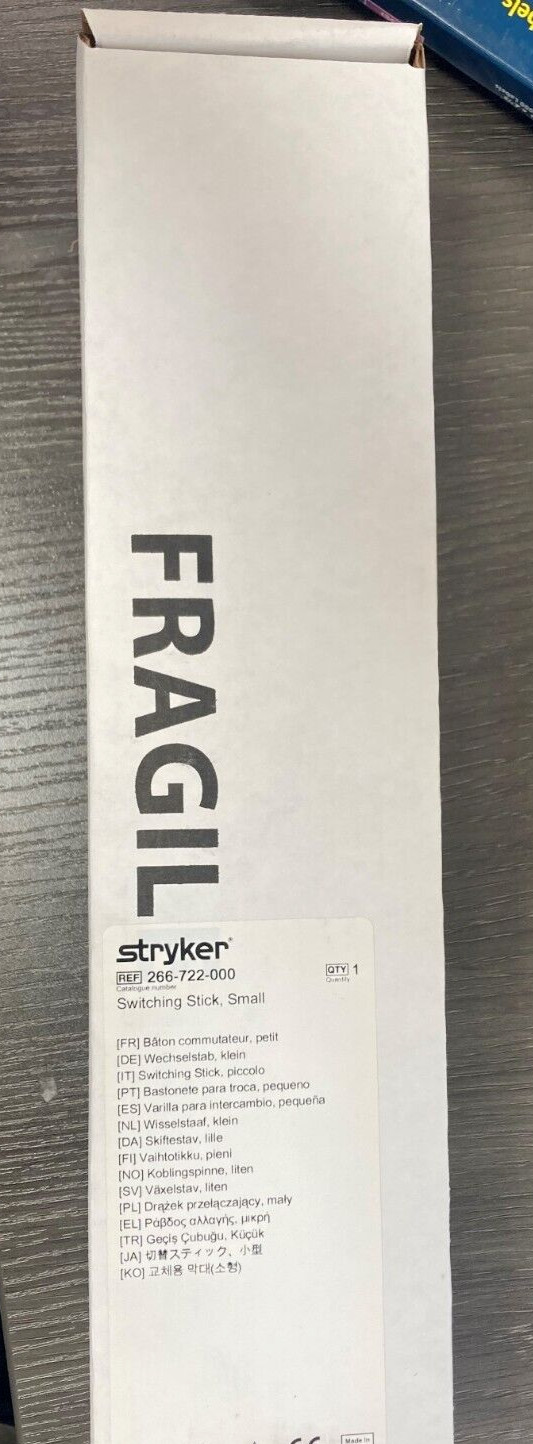 Stryker 4.0 mm Hip Switching Stick 10”, 266-722, Brand New in Box