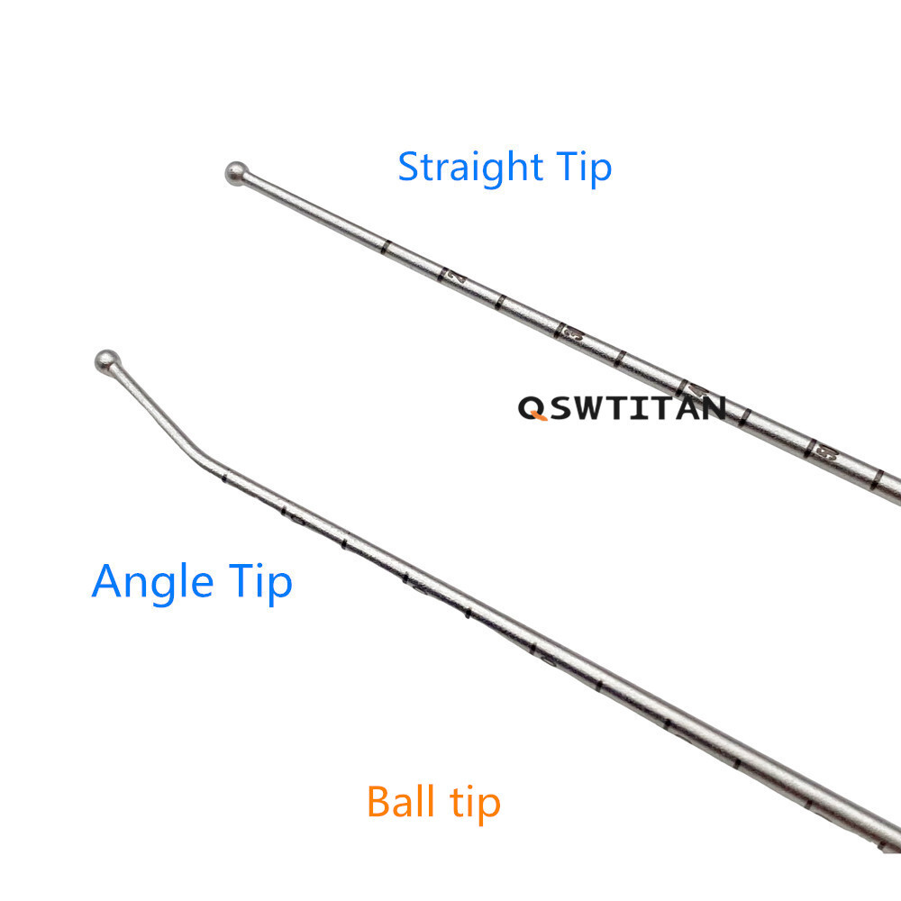 Nerve Root probe Straight Angle with Round tips Veterinary Orthopedic Instrument