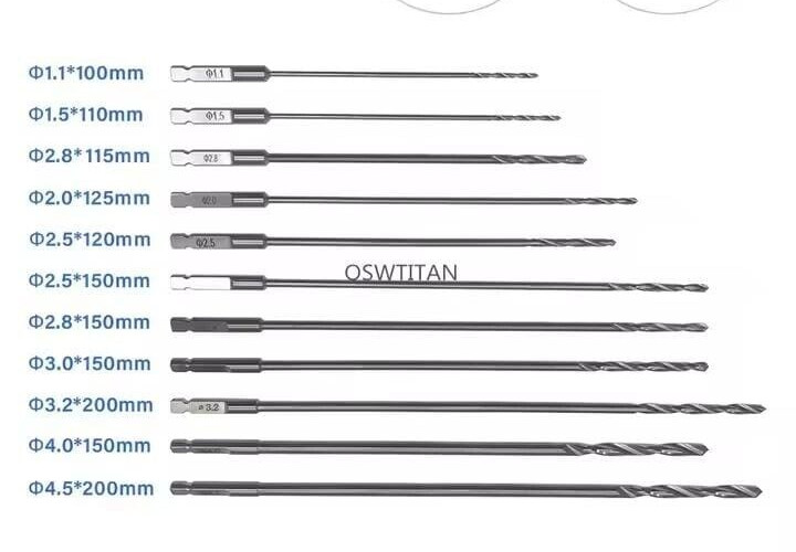 Orthopedic AO Quick Coupling Bit Orthopedic Surgical Bone Drill Veterinary