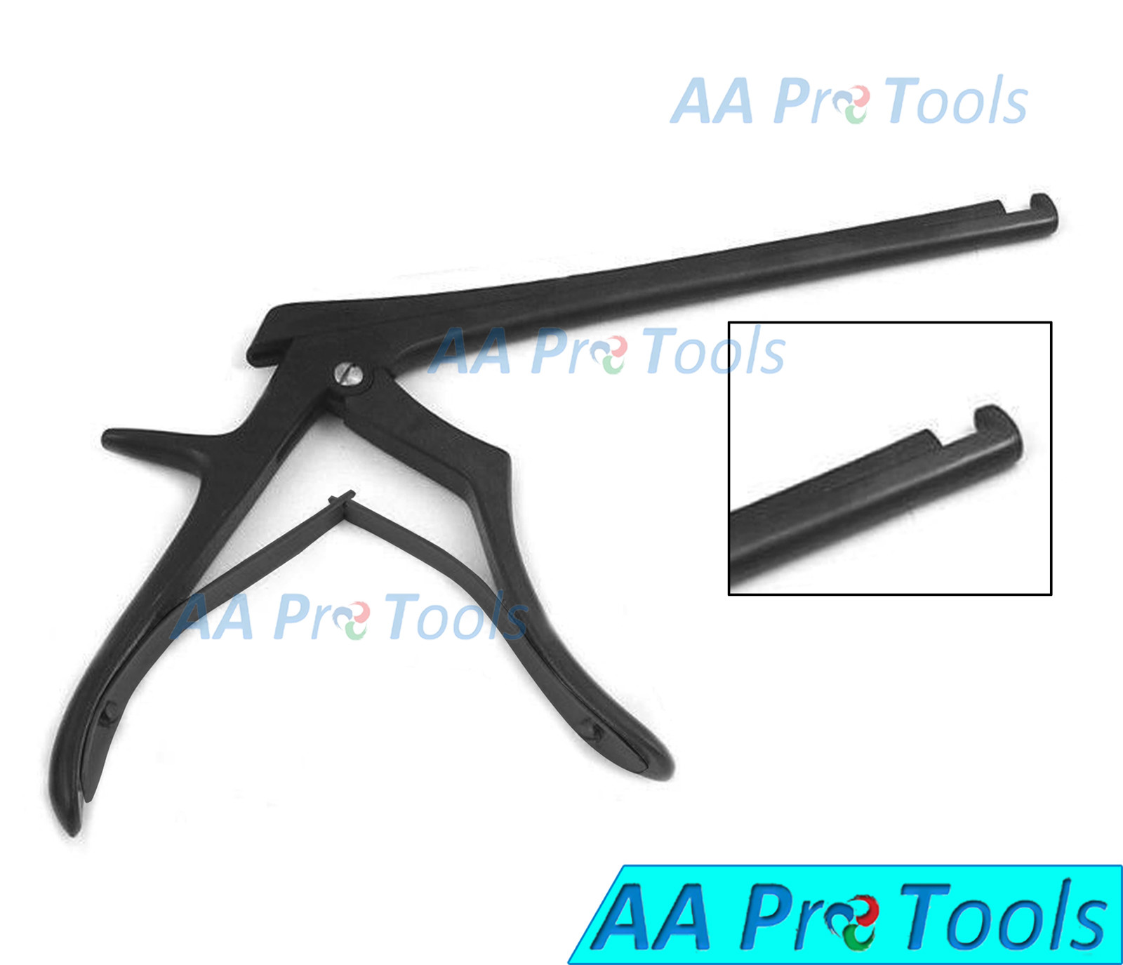 Kerrison Rongeurs 8″ 3mm Upward With Black Coating Orthopedic Instruments