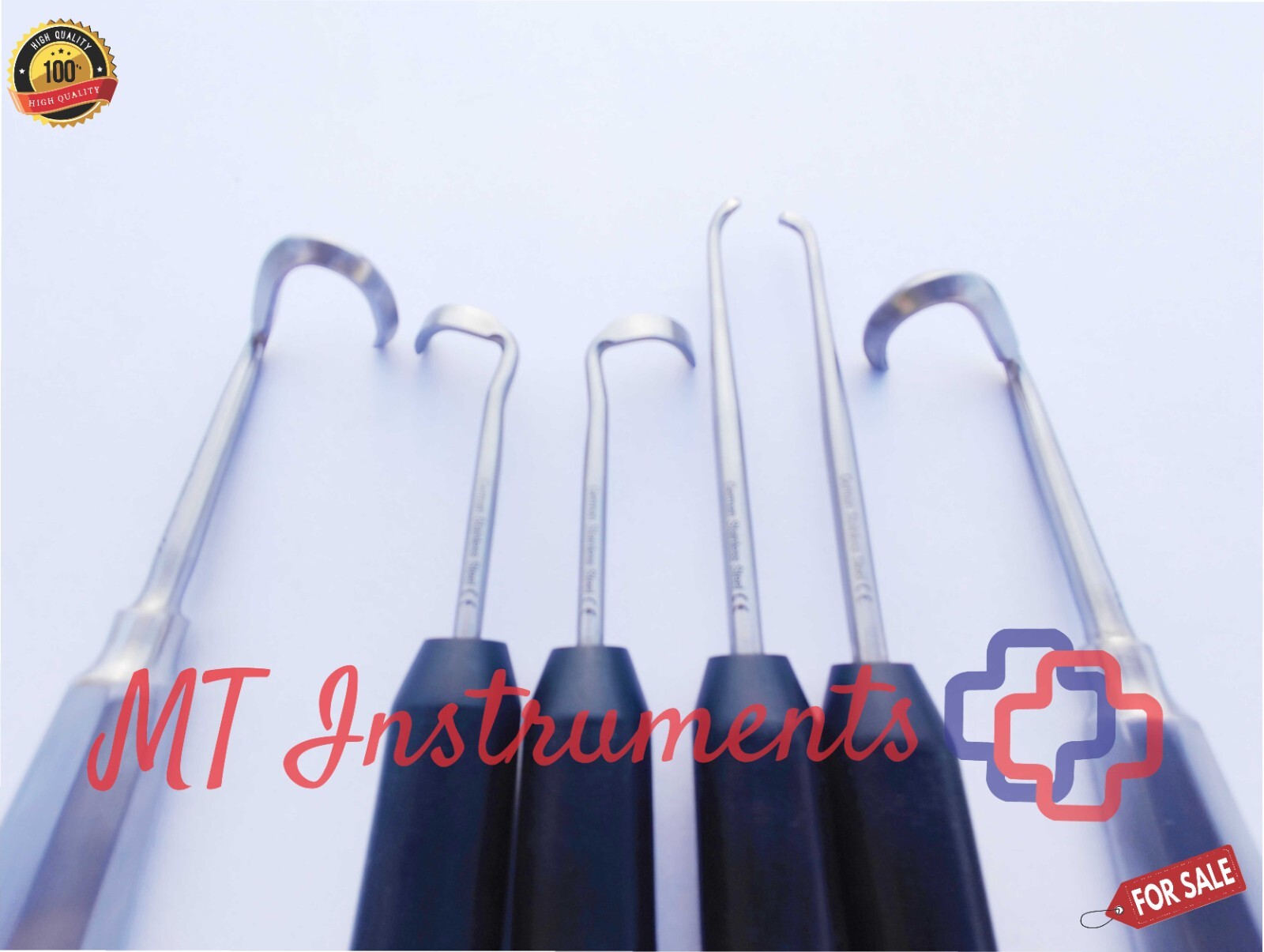 Rib Harvesting Instruments Doyen Raspatory Elevator Dissector Set of 6 Pcs CE