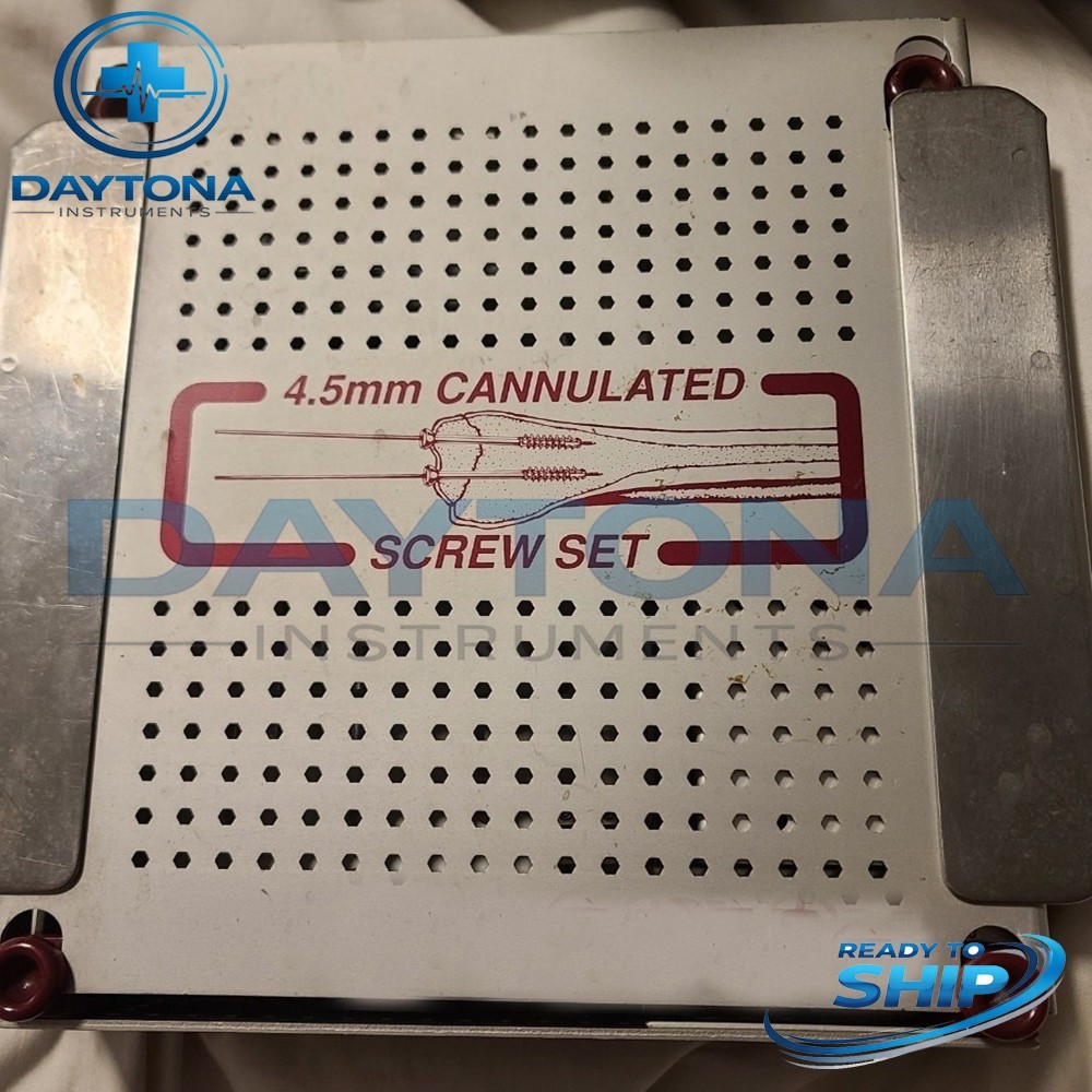 4.5mm Cannulated Titanium Instrument Scr Set w Sterilization