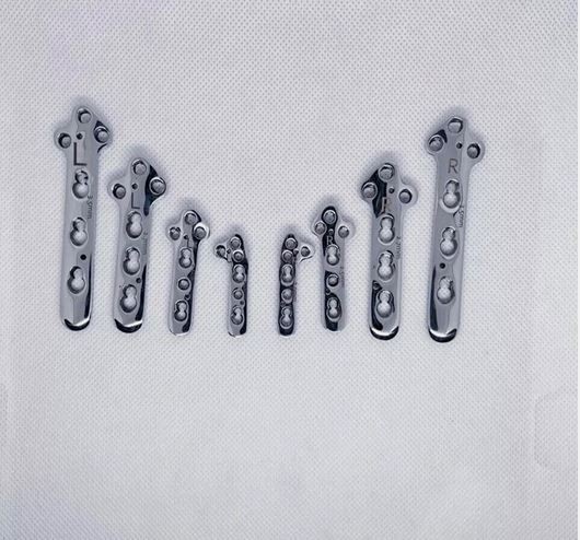 Veterinary Orthopedic Locking Plates TPLO 2.0mm 2.5-2.7-3.5mm Set Right Left 8Pc