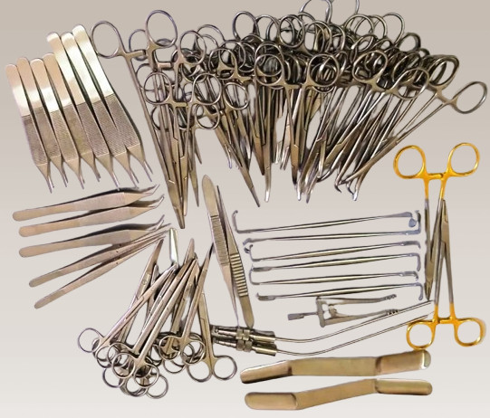 72 Pcs Plastic Surgery Surgical instruments Kit