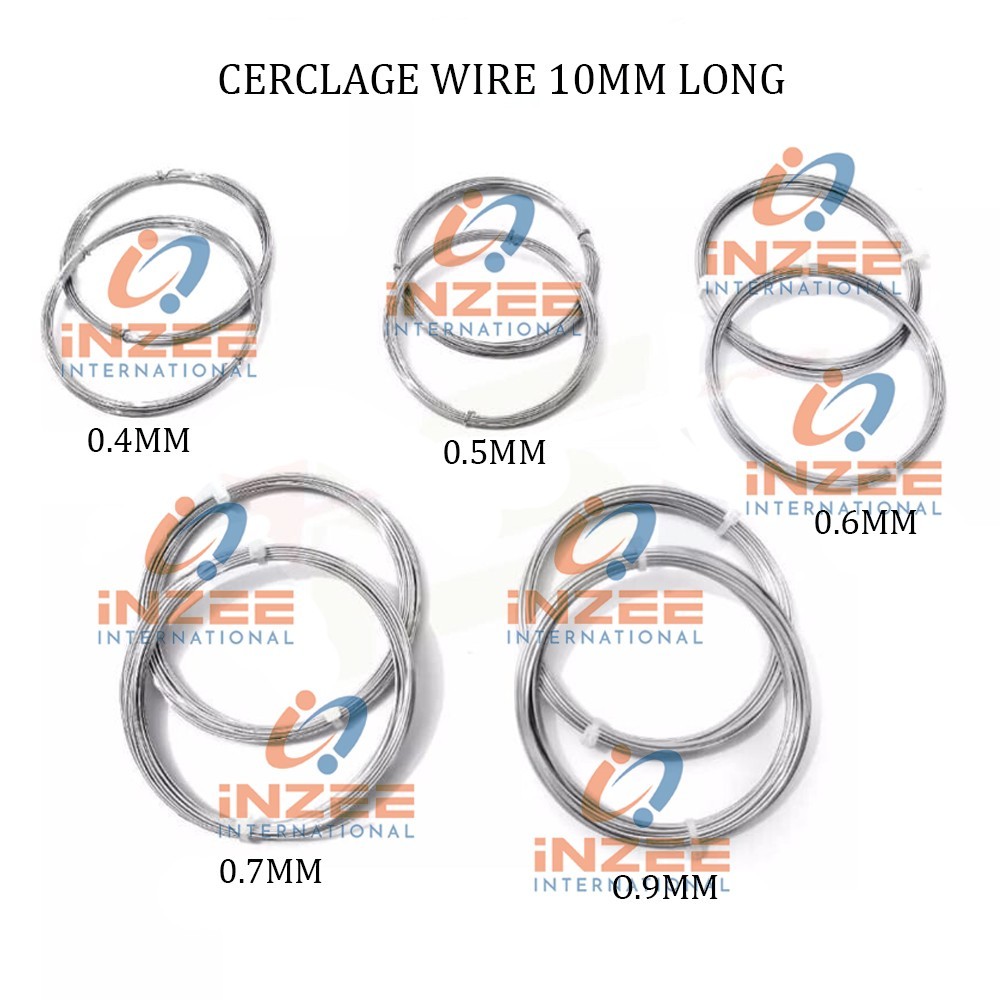 5 Piece Cerclage Wire Each 10M Long Top Quality Veterinary Orthopedic Instrument