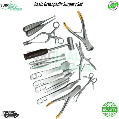 Basic Orthopedic Surgery Set of 16 Pcs Surgical Spine Orthopedic Instruments