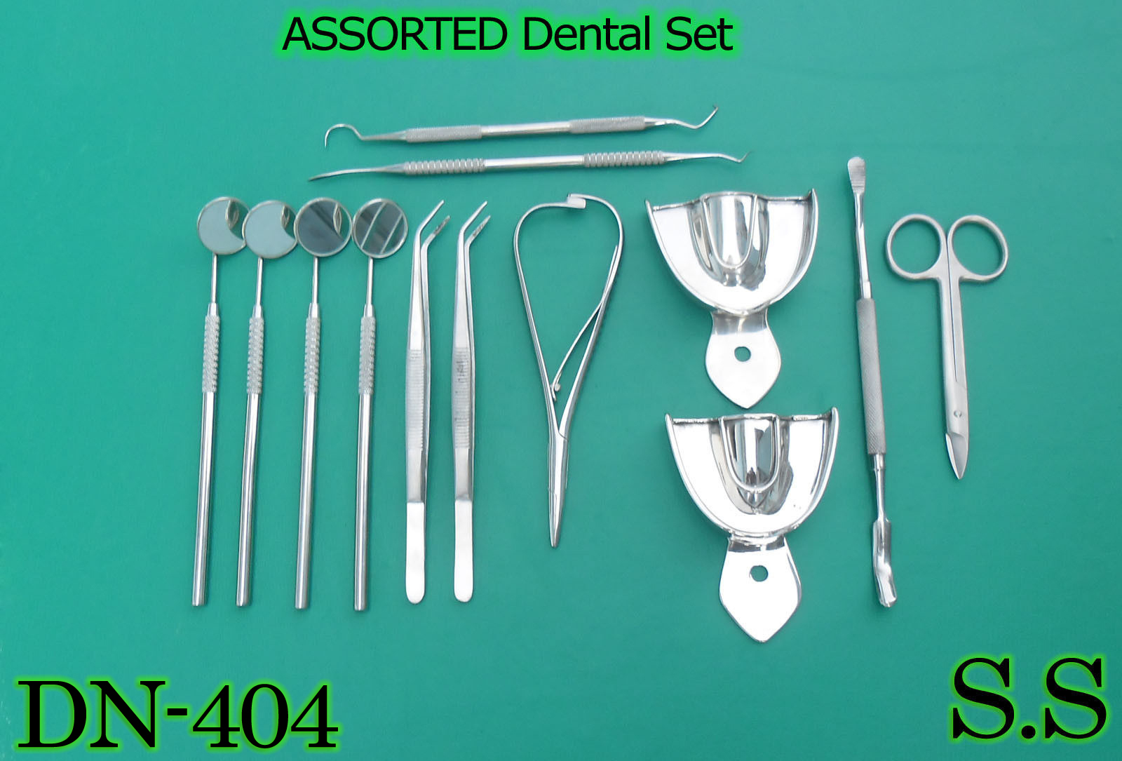 25 Piece ASSORTED Set Dental Surgical Instruments Set DN-404