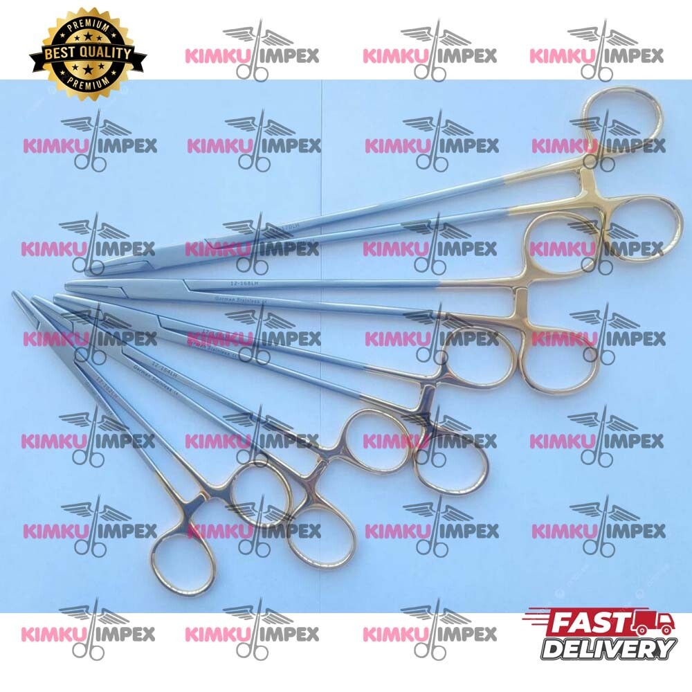 5 TC Mayo Hegar Needle Holders 6″,7″,8″,9″,10″ Dental Surgical
