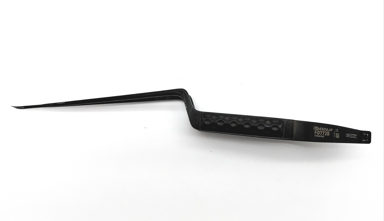 Aesculap FD772B Noir Bayonet Micro Scissors Slightly Curved 250mm Sharp