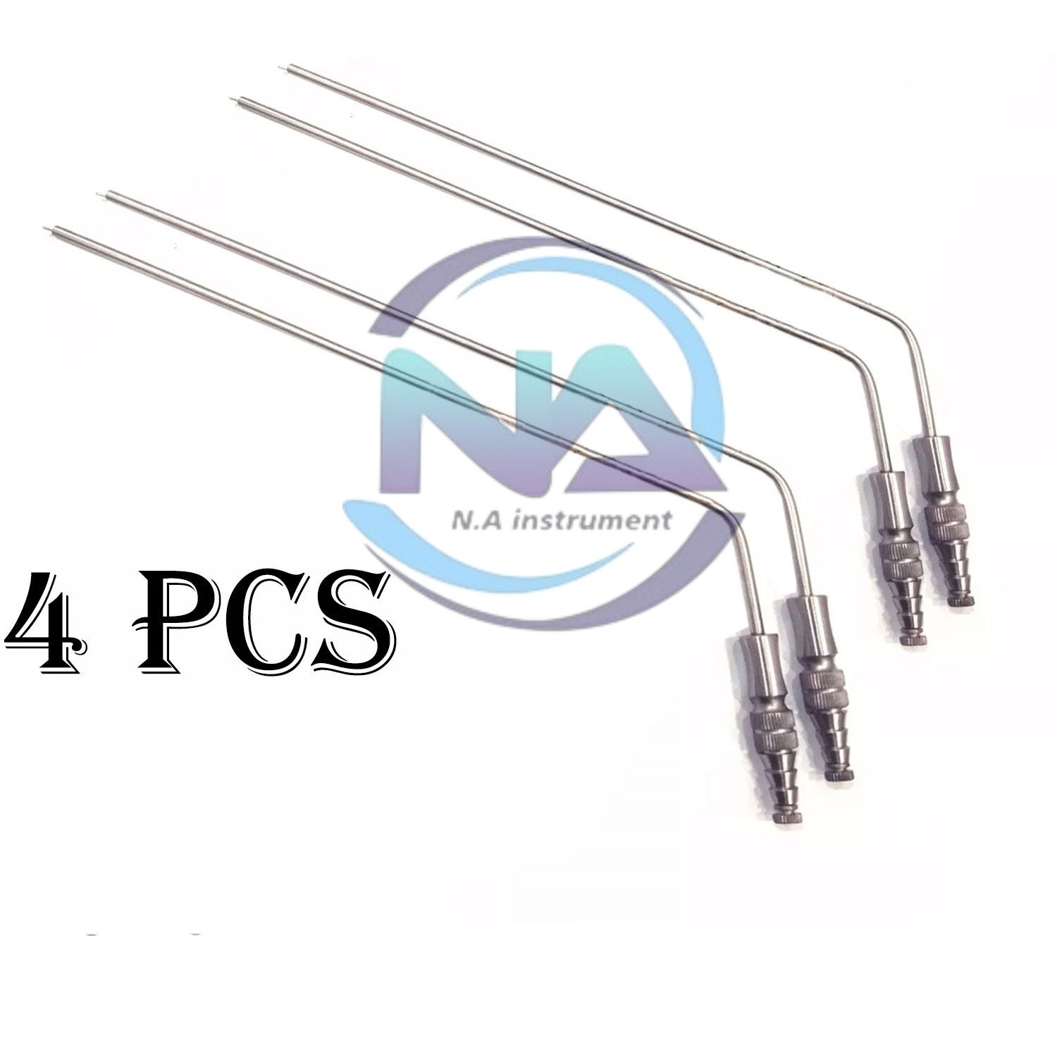 4Pcs New Fraziers Suction Tube 12FR Instrument 12Inch Long High Quality