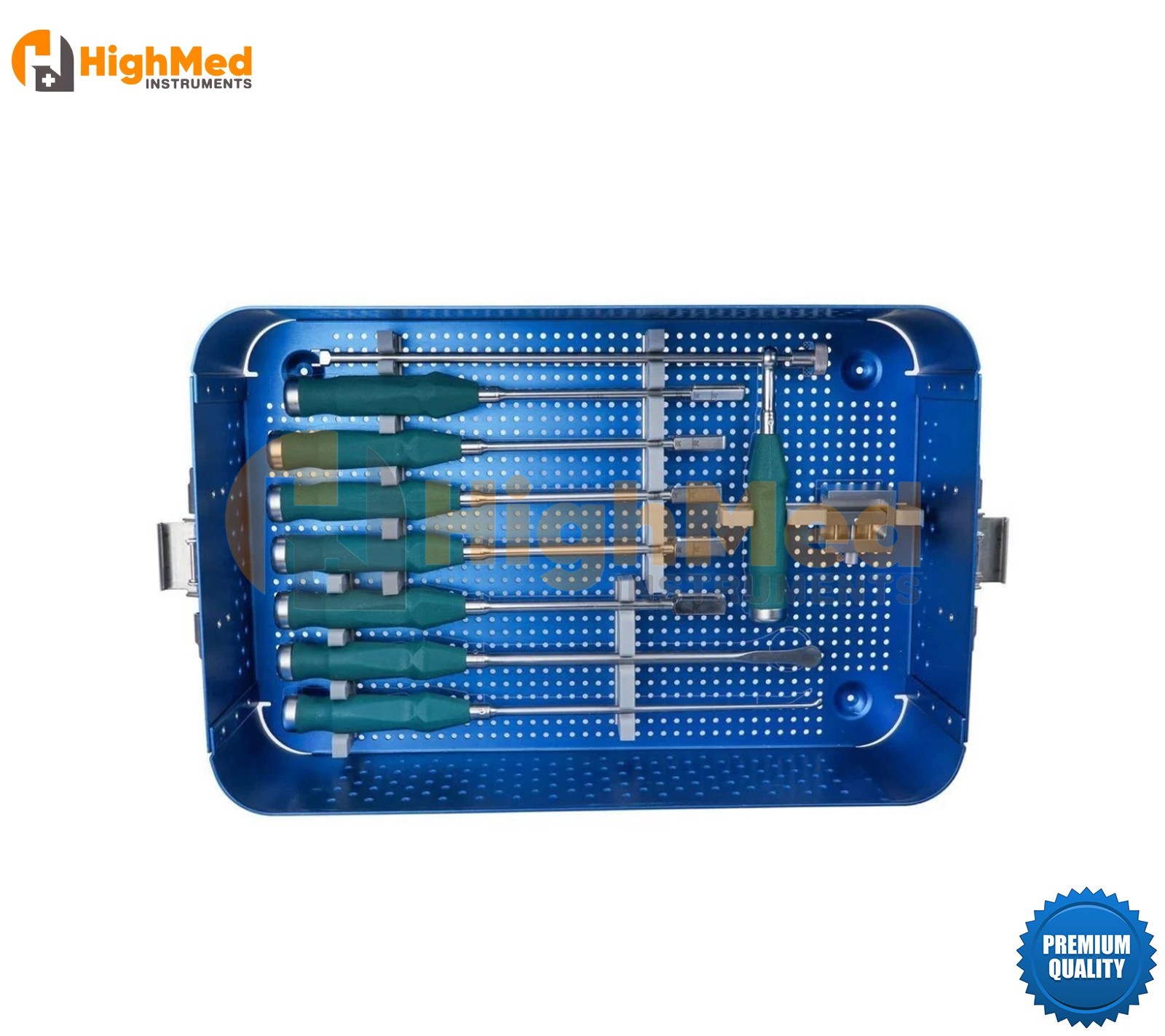 Spine Bone Surgery instruments set Peek Cervical Cage surgical Orthopedic Set LS