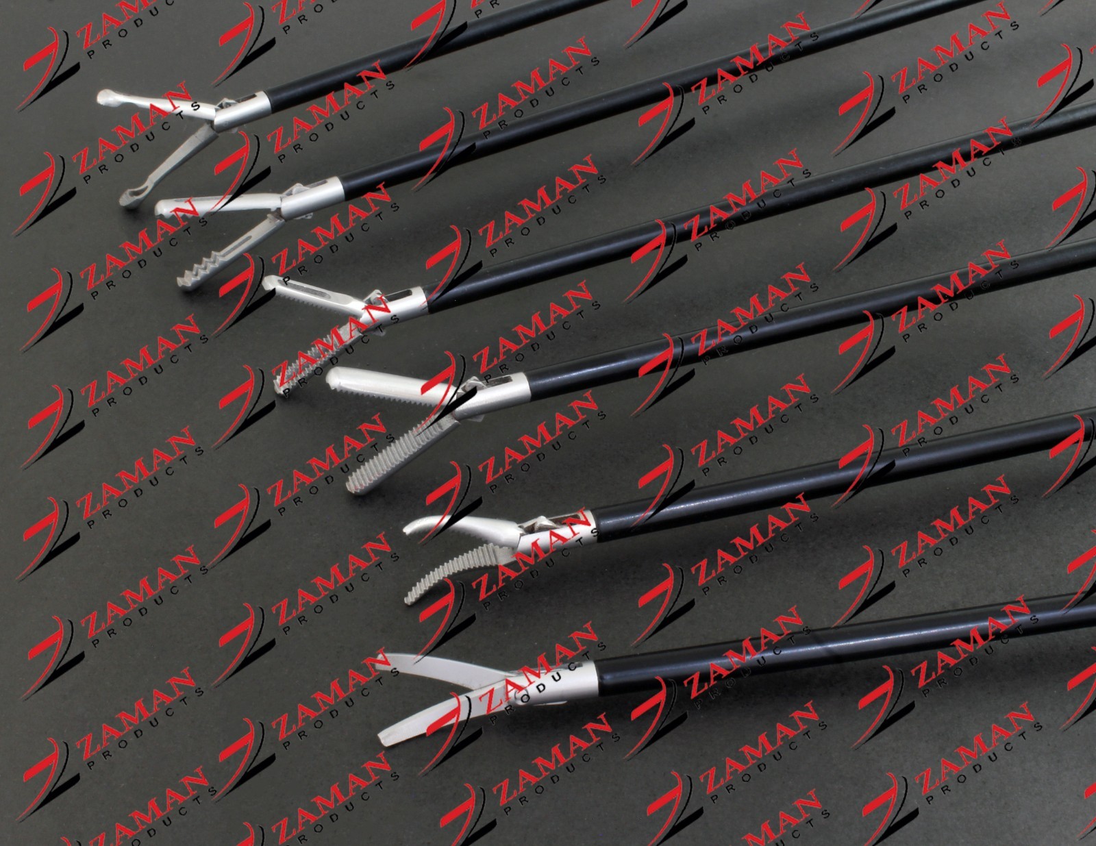 Laparoscopic Surgery Forceps Set Urology Instruments 9 PCs Set By Zaman Products
