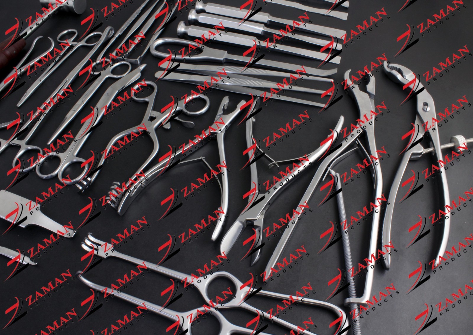 Basic Orthopedic Surgery 25 PCs Set Surgical instruments By Zaman Products