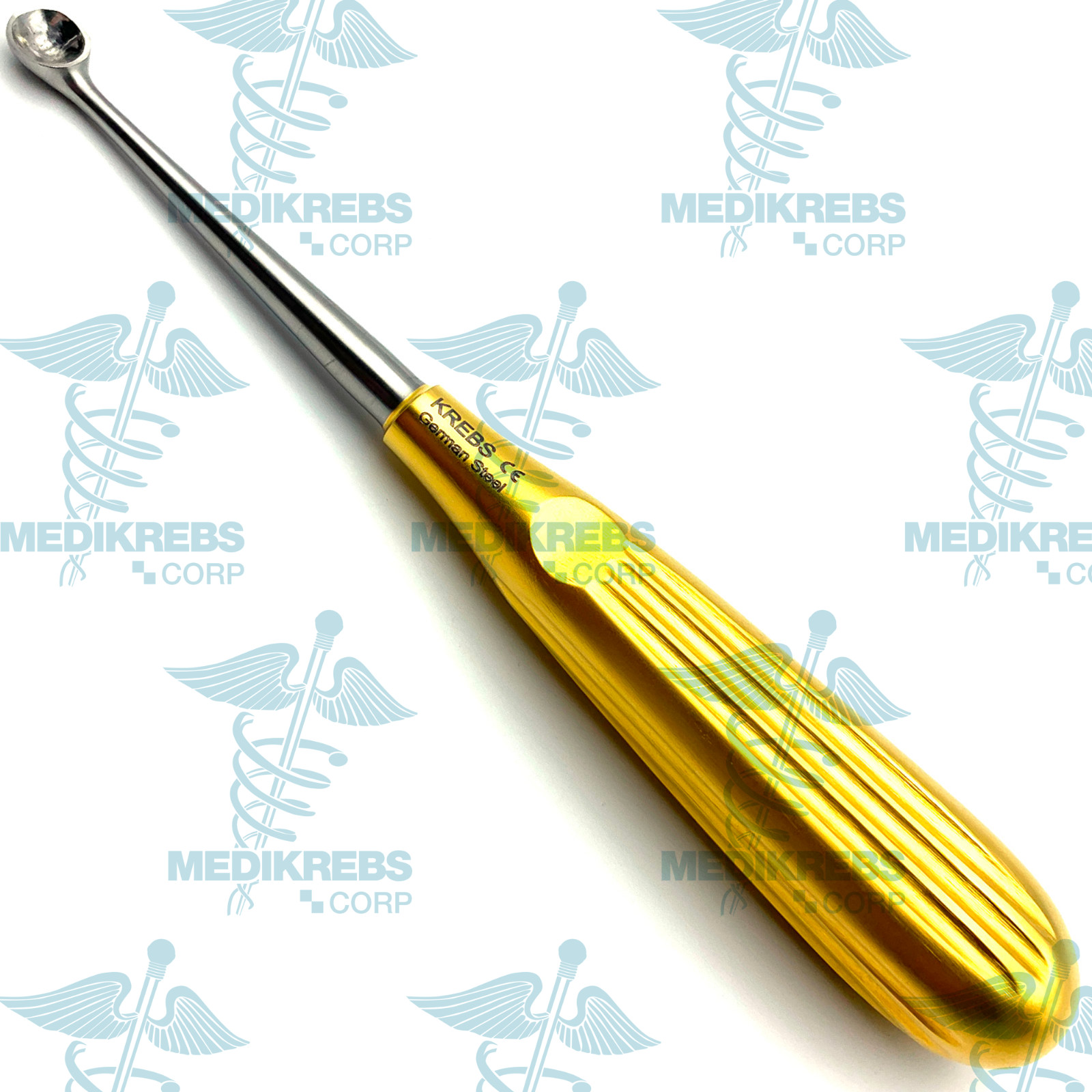 Spratt Brun Bone Curette Bundle Straight 17 cm – Fig. 1-6 (Set of 6) German Stee