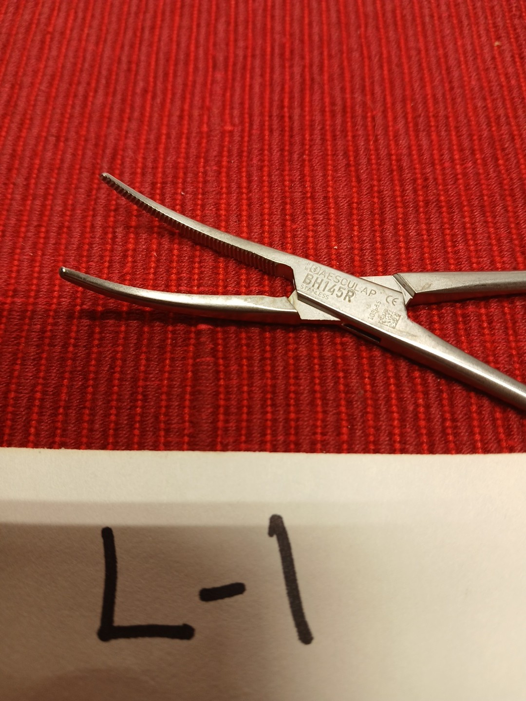 Aesculap REF BH145R, Crile Forceps Curved, 140mm