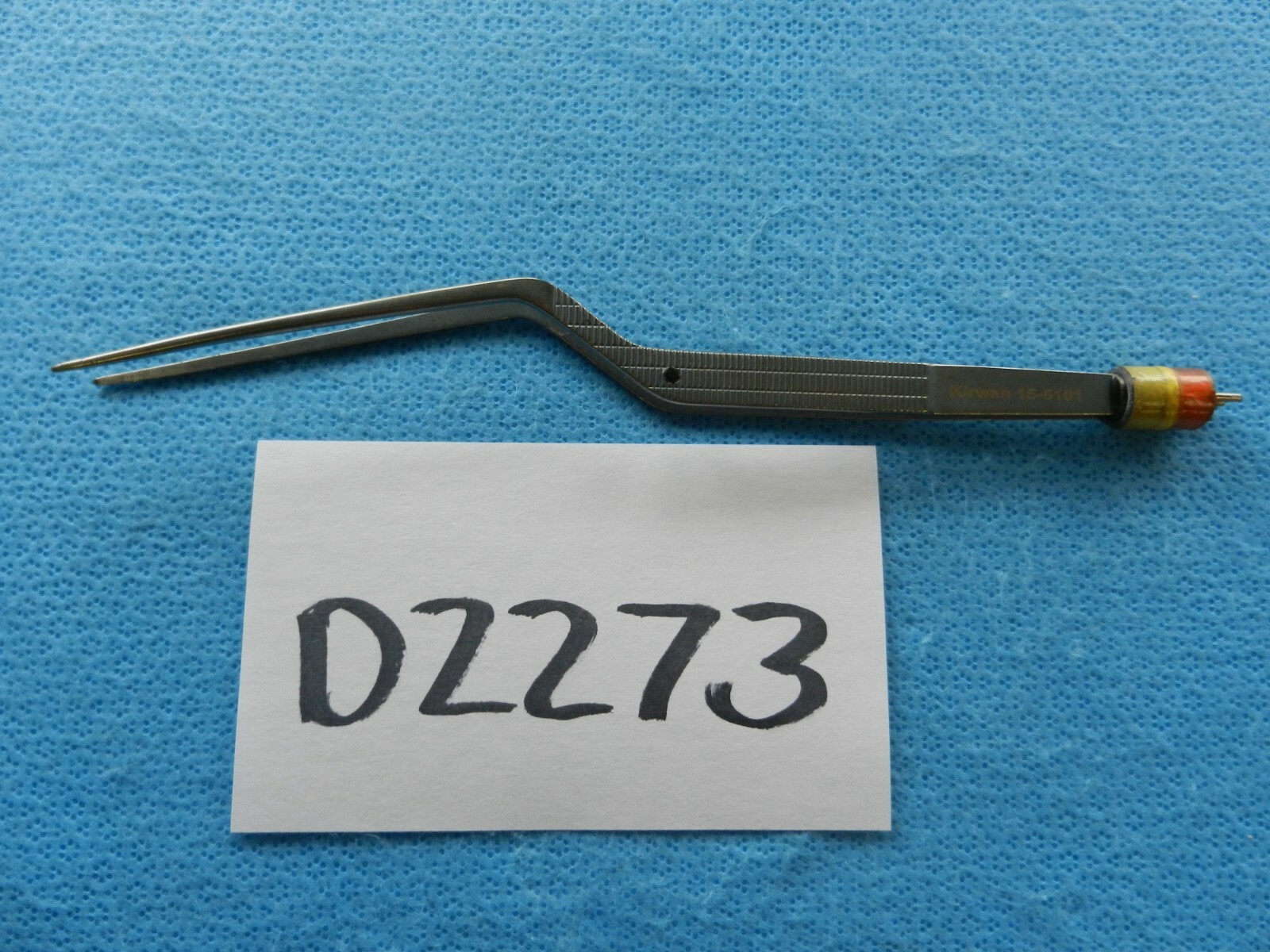 D2273 Kirwan Surgical Titanium Bayonet Bipolar Forceps 15-5101