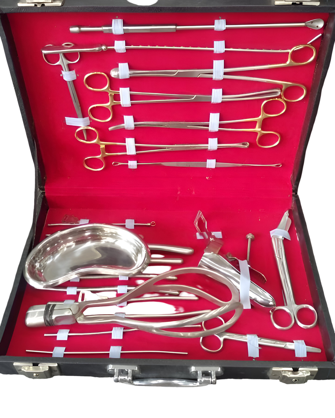 24 Pcs Delivery Instruments Obstetrics and Gynecology Surgical Set German Grade