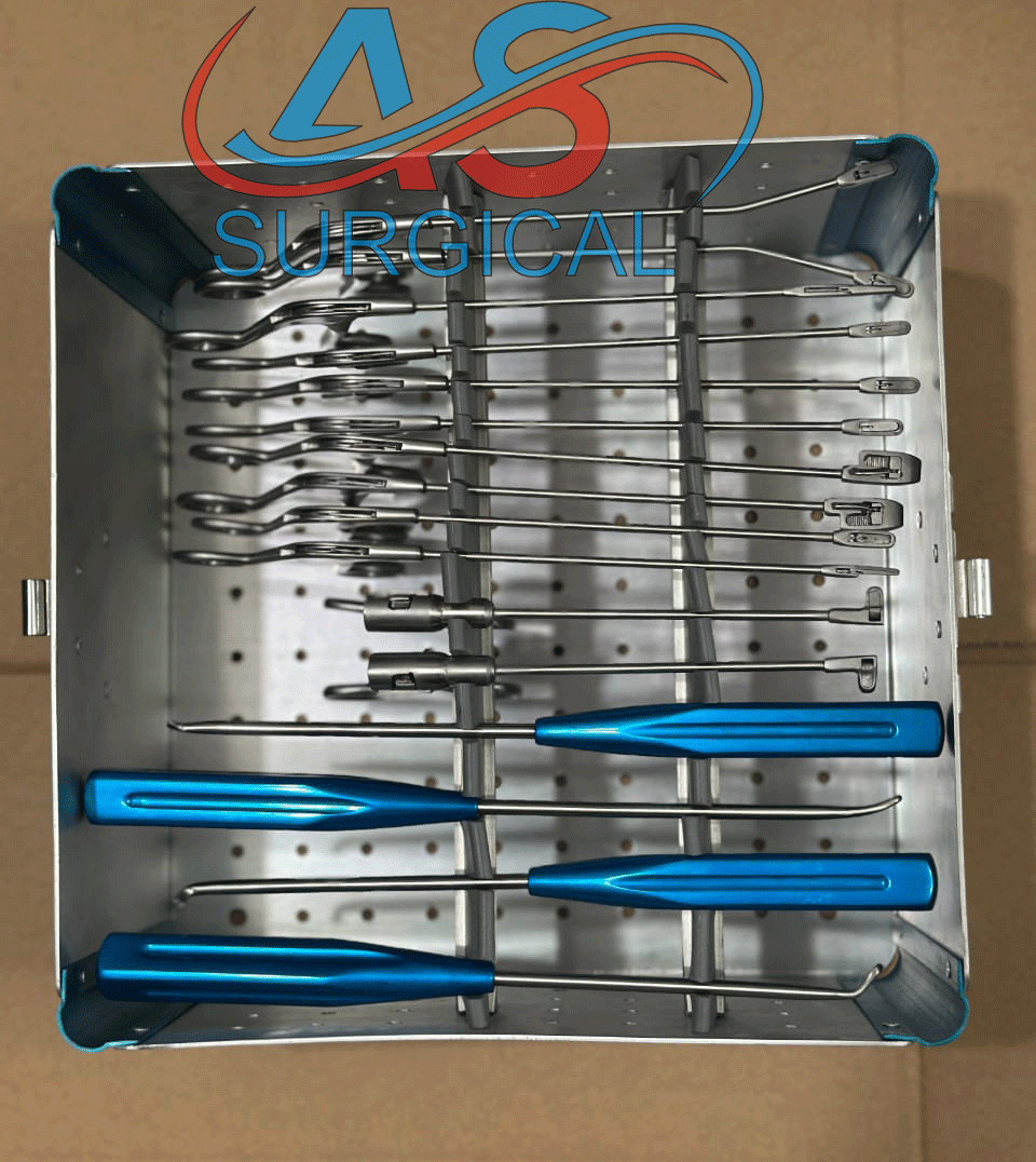Arthroscopy Forceps Set knee surgery Set with sterilization Box