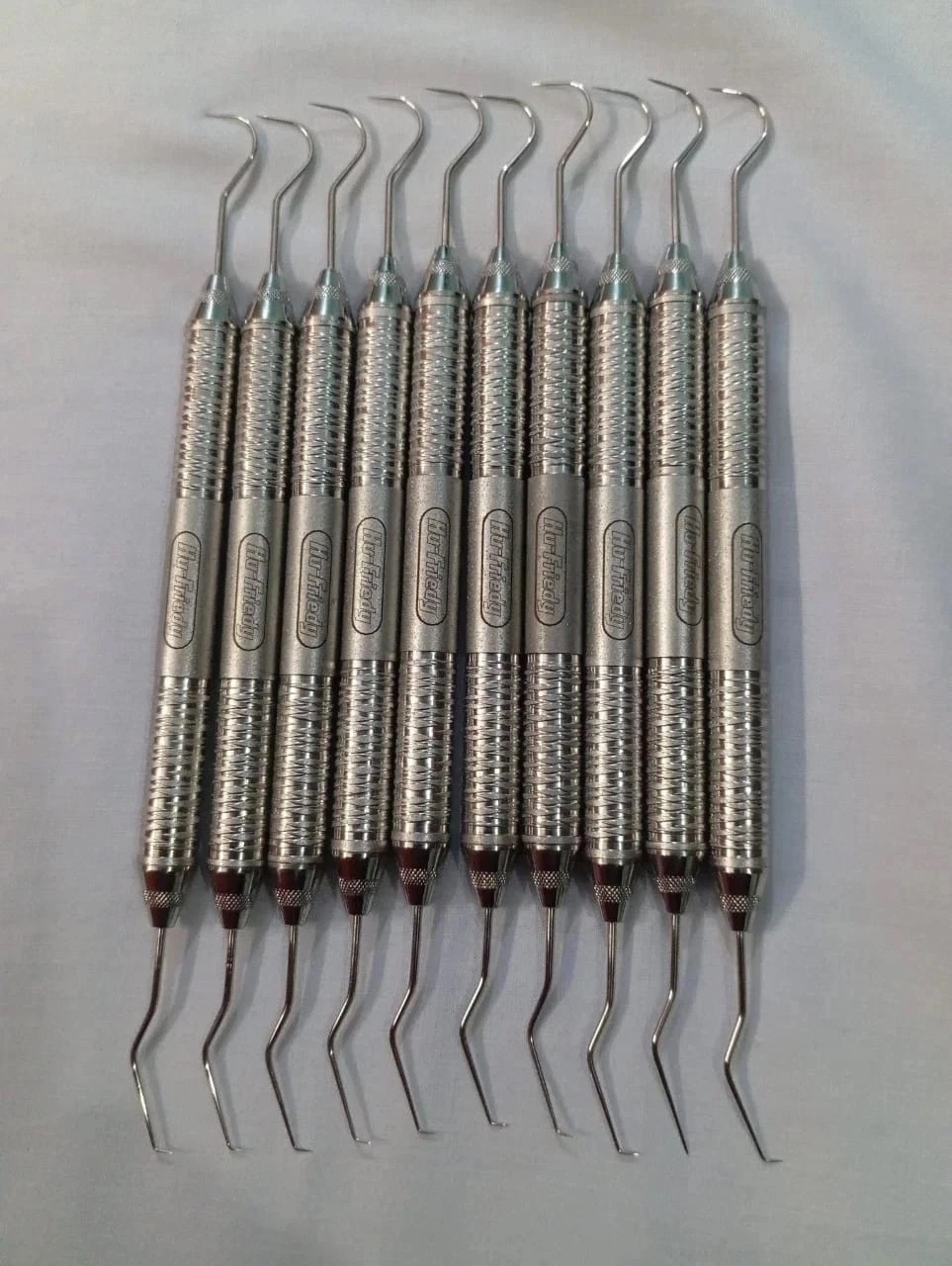 Hu-Friedy Lot of 10pcs Explorer EXD56 #5 Dental Instruments Satin Steel Handle