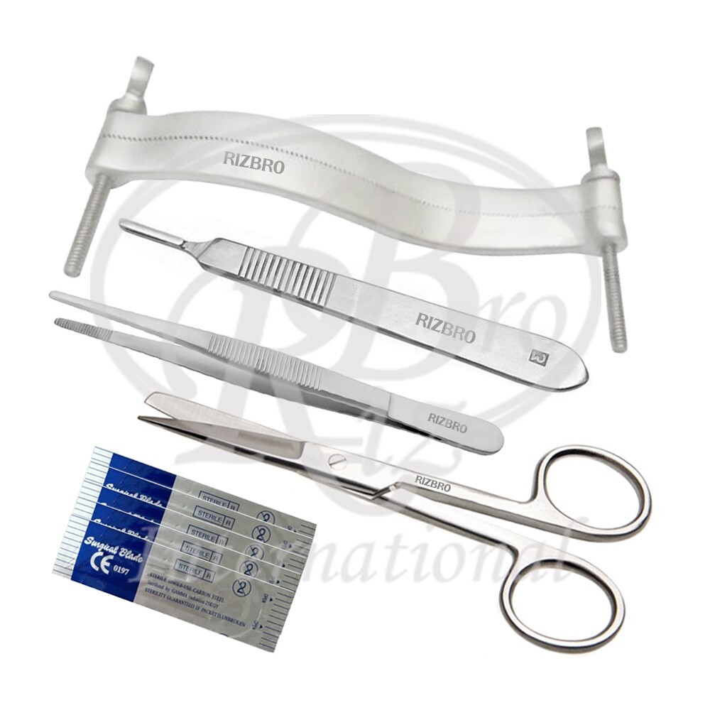 Terrier Ear Cropping Clamp 7 Piece Kit
