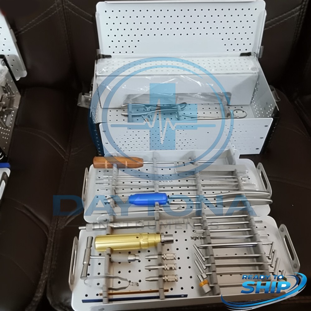 Small Fragment Set Locking And Non locking Instruments Orthopedic Set