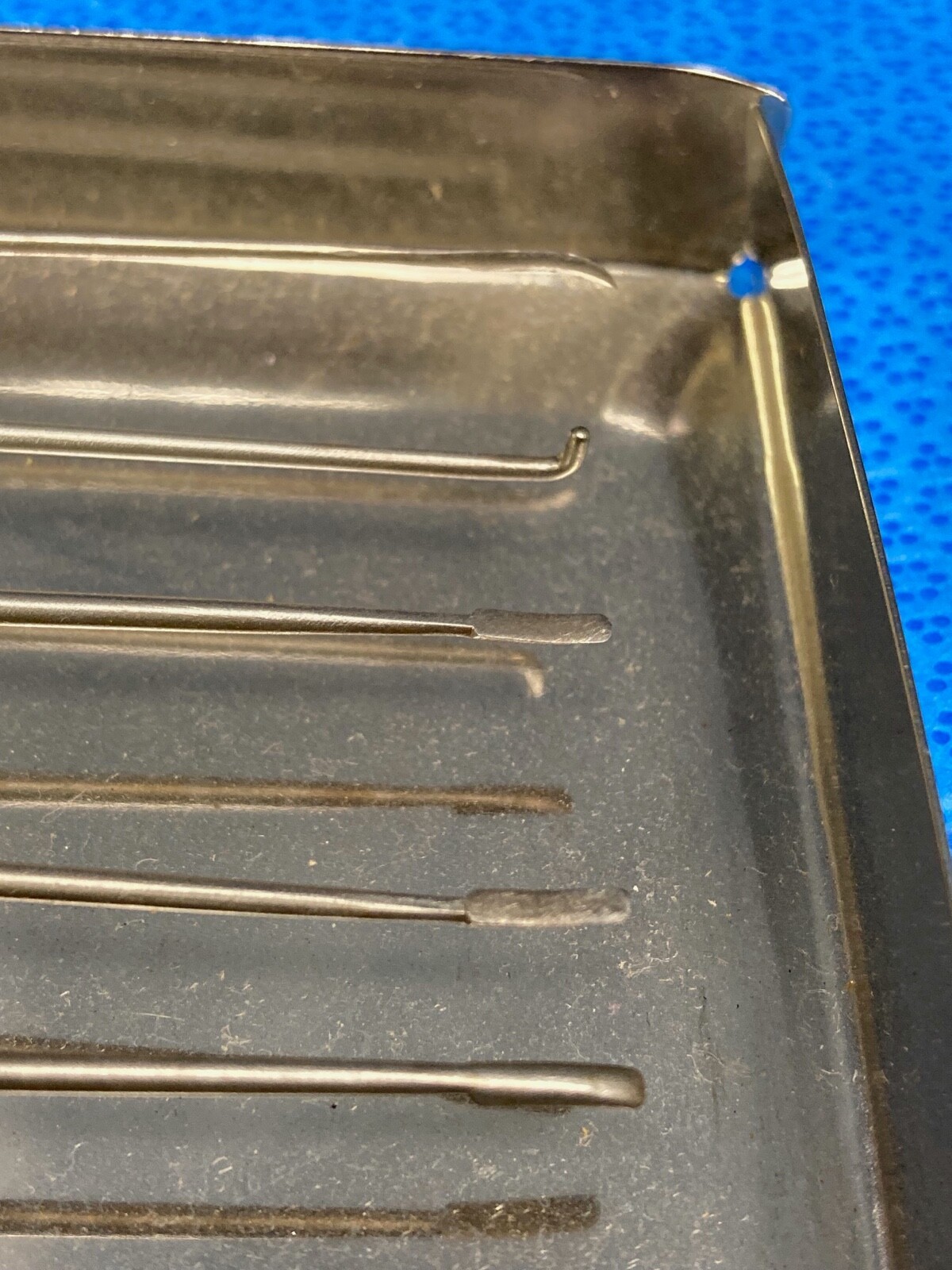 Richards 13-0615 Maxillary Sinus Probe Elevator & Knife Set w/ Case ENT Otology