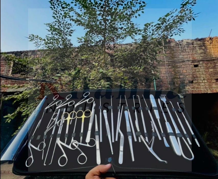 Tympanoplasty Micro Ear Surgery ENT Instruments Set Black Coated Kit