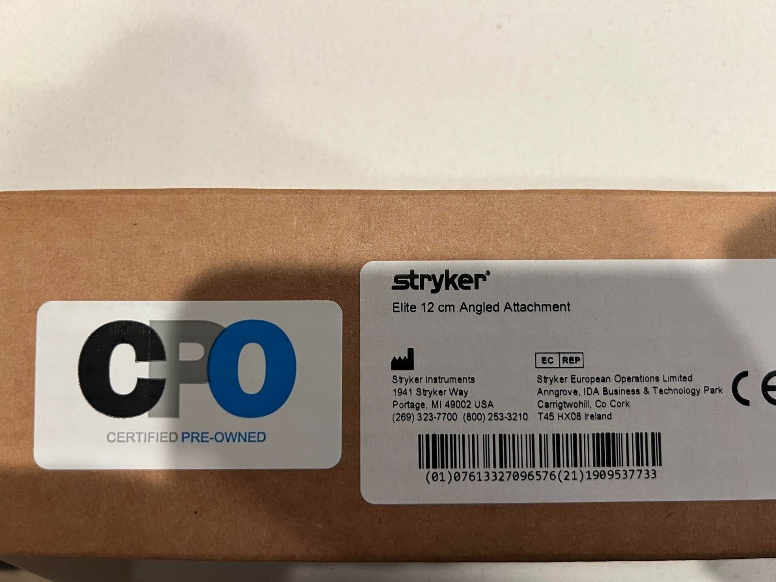 8- Stryker Elite 12 cm Angled Attachment