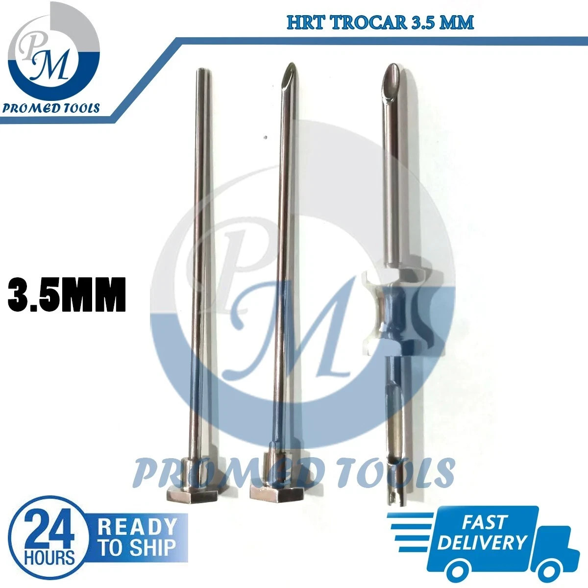 HRT Trocar 3.5 mm Hormone Replacement Pellet Insertion Trocar Set