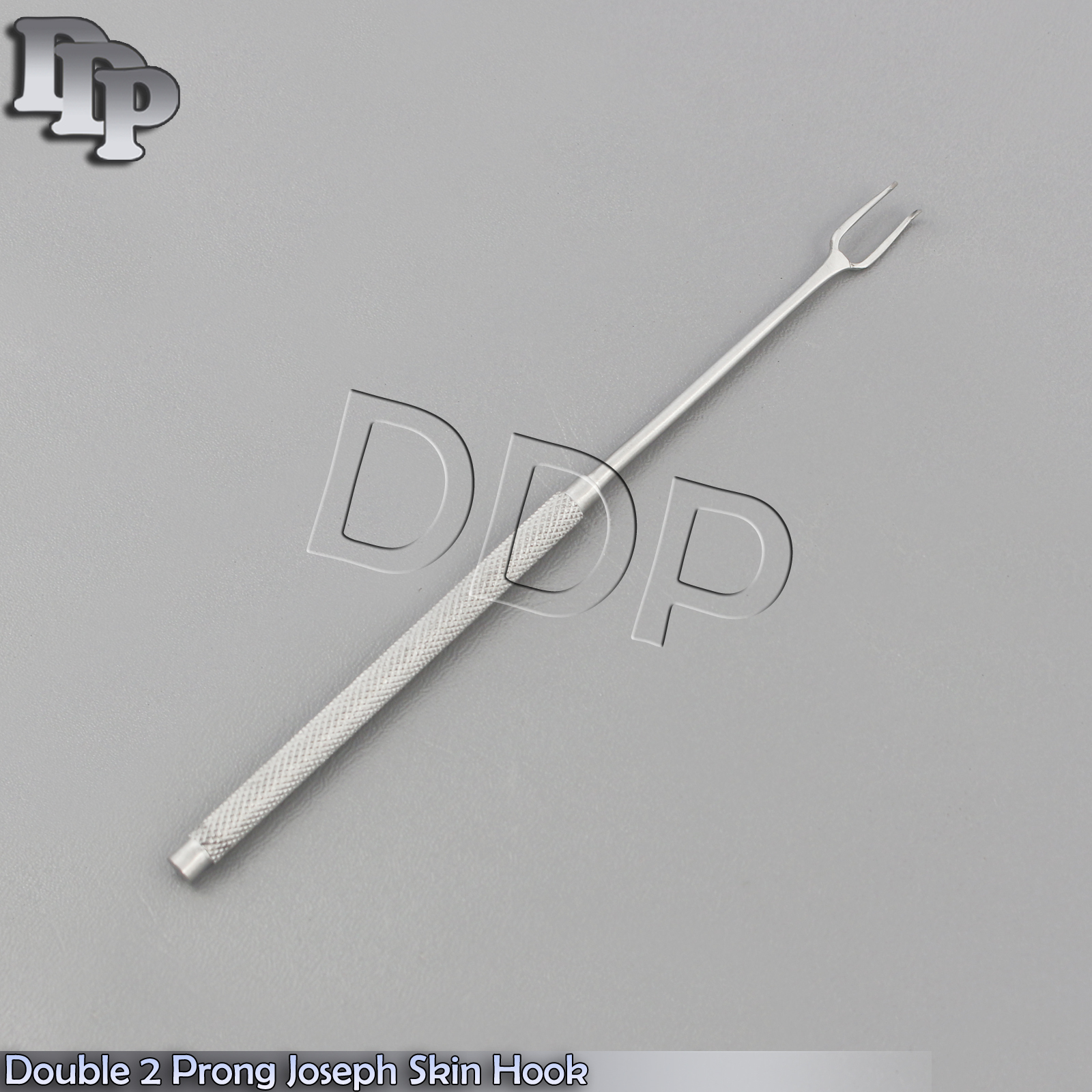 DOUBLE 2 PRONG JOSEPH SKIN HOOK 6.25″ 5MM DERMAL SURGICAL INSTRUMENT
