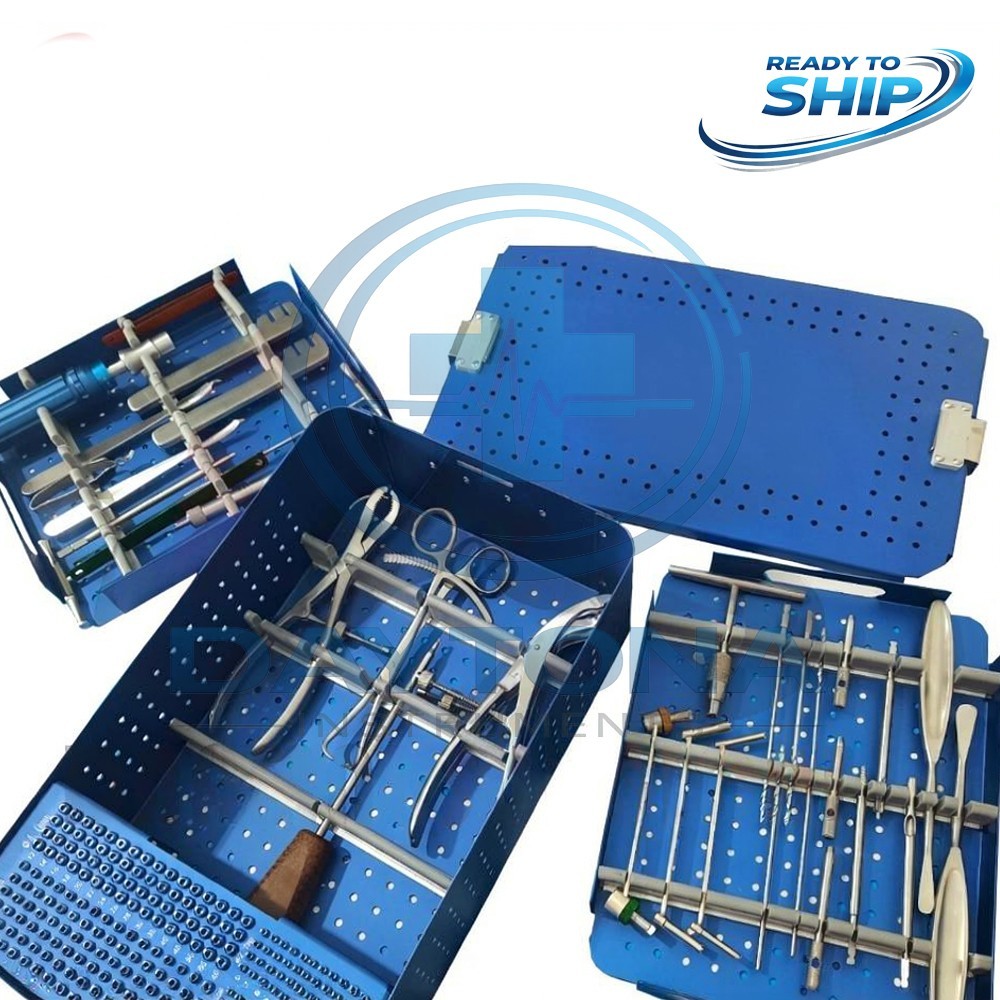 Locking Small Fragment Instrument set with Titanium grade 5 screws (323 pcs )