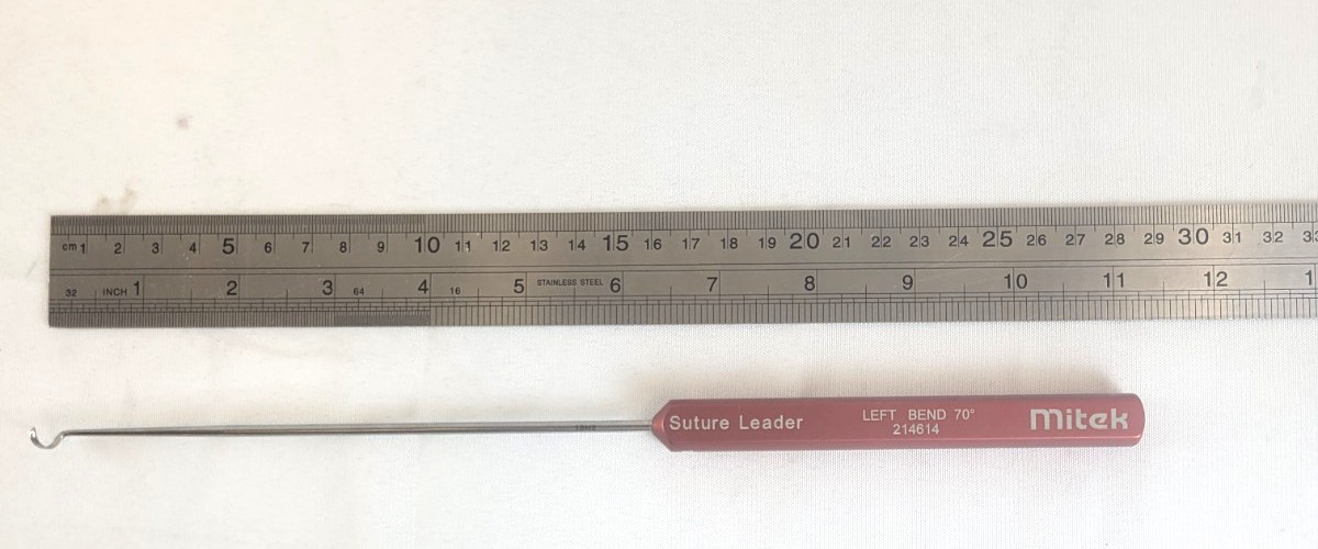 T.A.G 214614 Arthroscopic Left Bend Suture Leader 70 Degrees