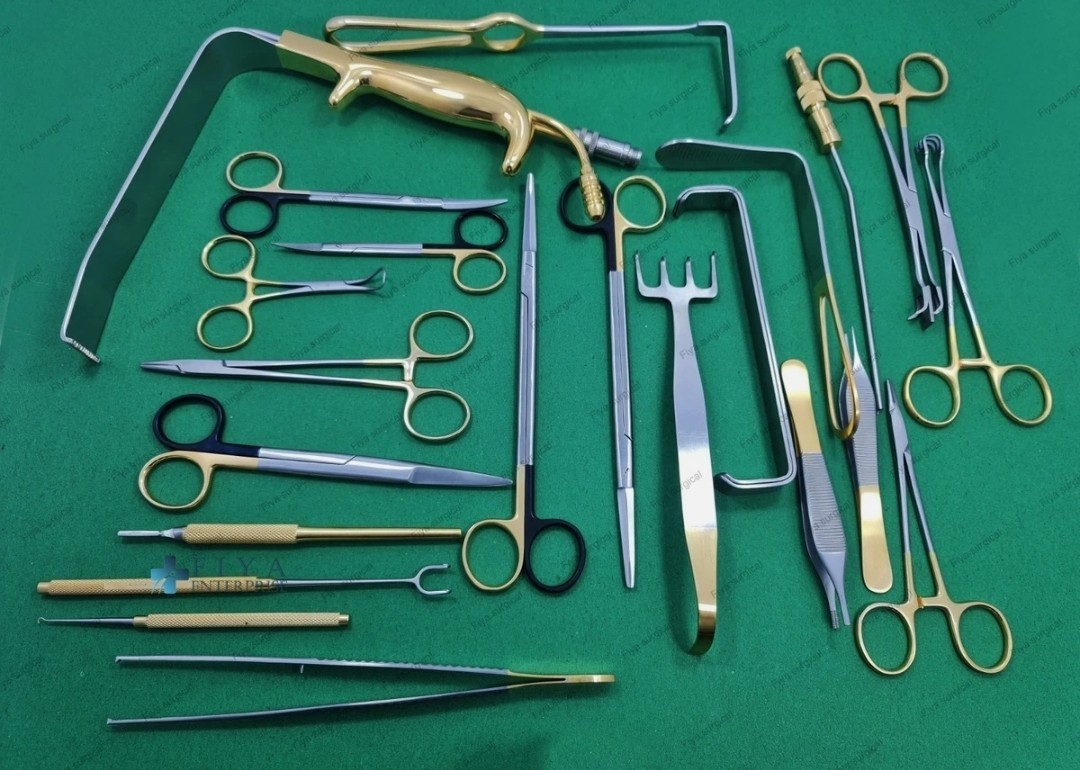 22 Pcs Facelift Instruments set, Plastic surgery instruments