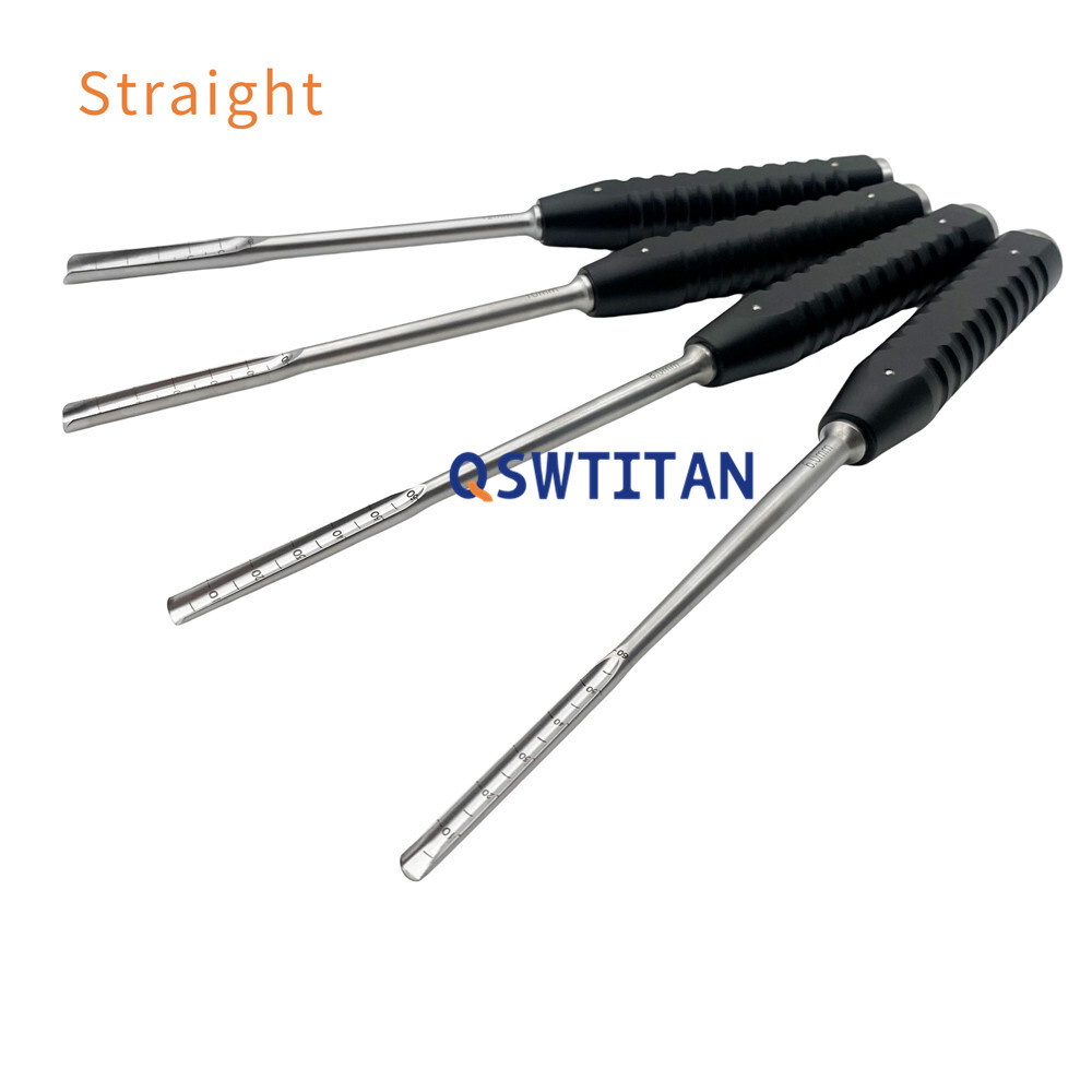 Orthopedic Instrument Osteotome Bone Chisels 6mm-12mm Straight Curved