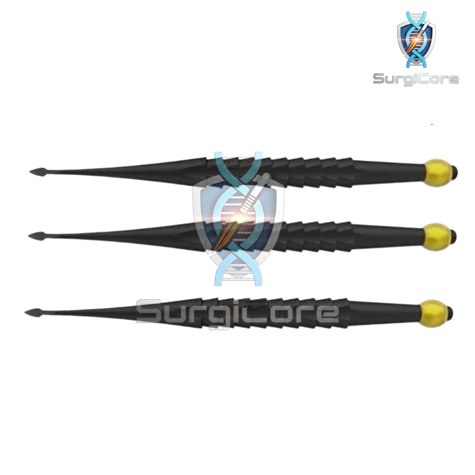 3 Pcs PDL Elevator Sharpened Straight Spade Proximator surgical Instruments