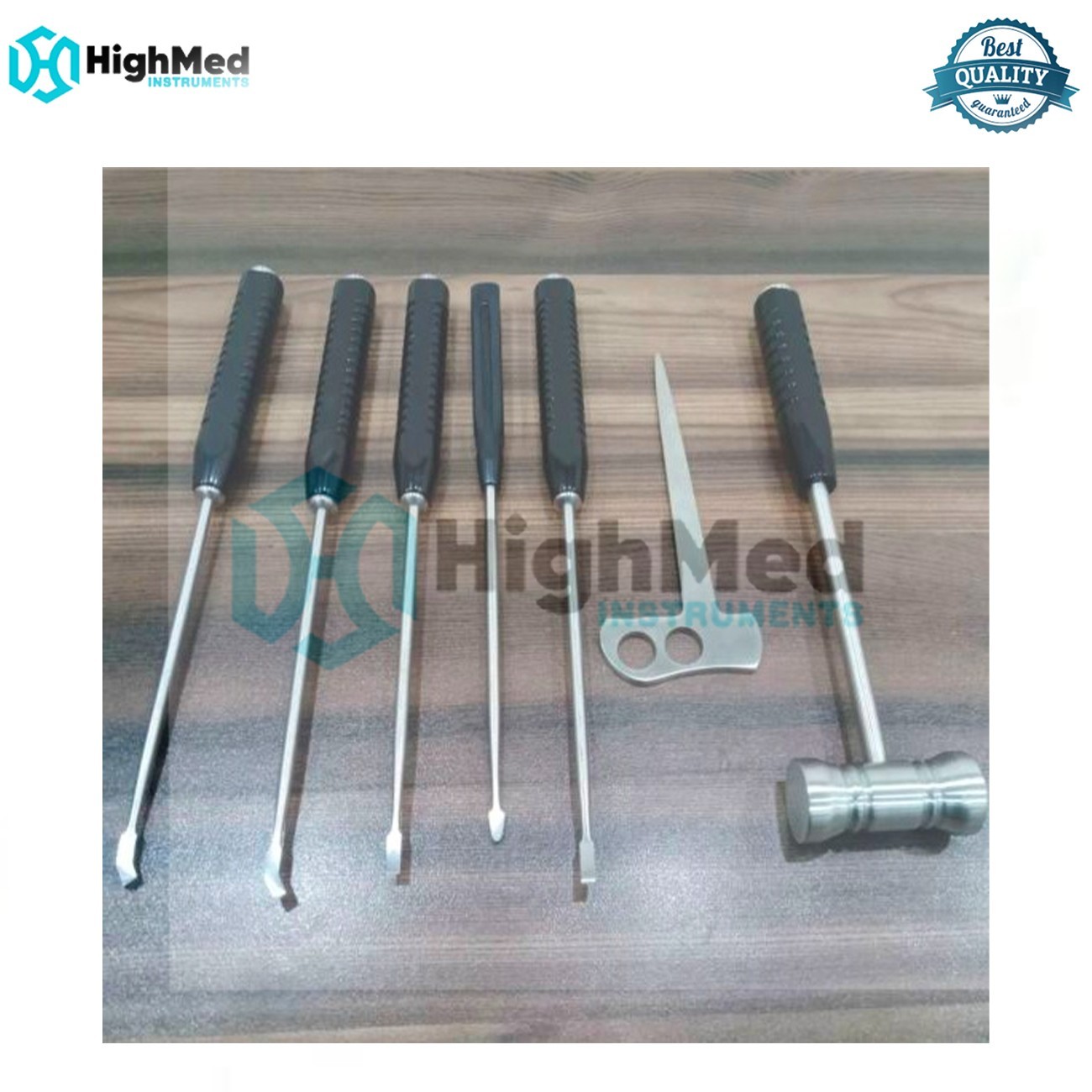 Cervical curette and hammer Spine orthopedic
