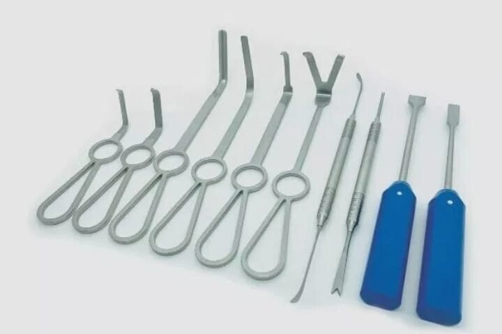 Set of 10 Pcs Minimally Invasive Orthognathic Surgery Instruments A+ Quality