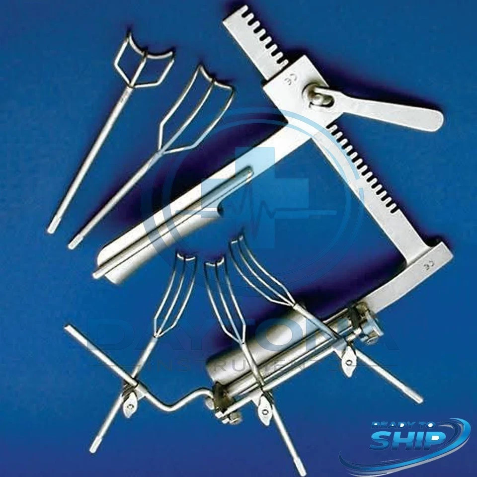 Cooley Cosgrove Mitral Retractor Surgical Complete Set High Quality Instruments