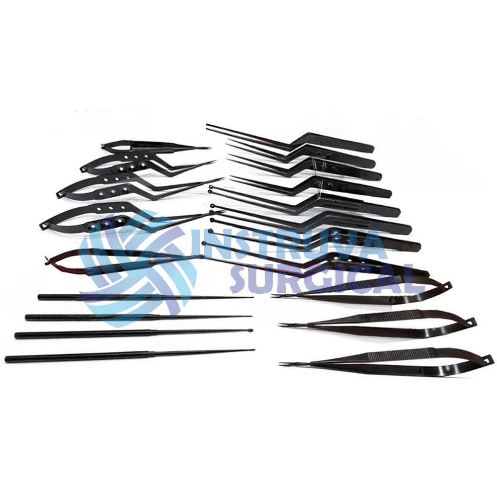 Kamiyama Micro Neuro Surgery Instruments Set 20 Pcs Precision Tools Kit