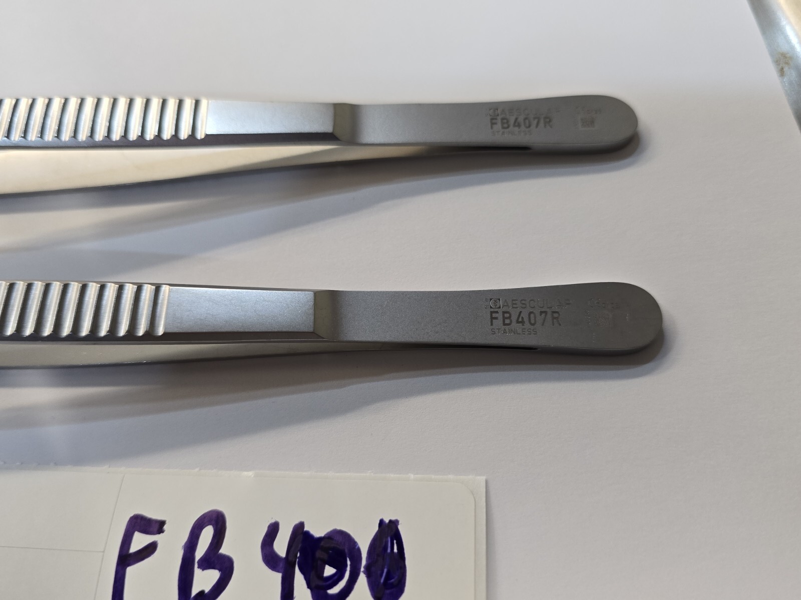 Aesculap FB407R DeBakey ATRAUMATIC Forceps 9.5 in Nice Condition Per Unit Priced