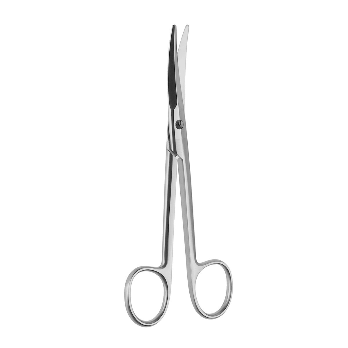 KAYE Facelift Scissor, 7″, Curved, Double Beveled Blades, One Serrated Blade