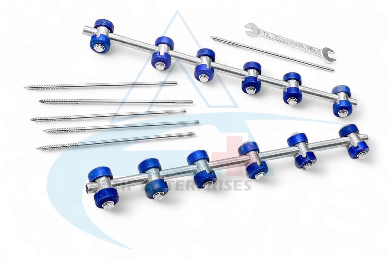 External Fixator 5.0MM AO Clamp Surgical Orthopedic Instruments 9 Pieces Set