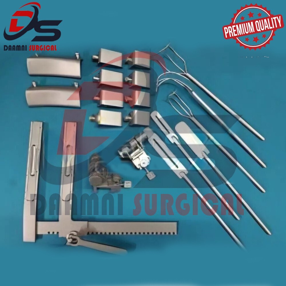 Cooley Cosgrove Mitral Valve Cardiac Retractor System Premium Surgical Set
