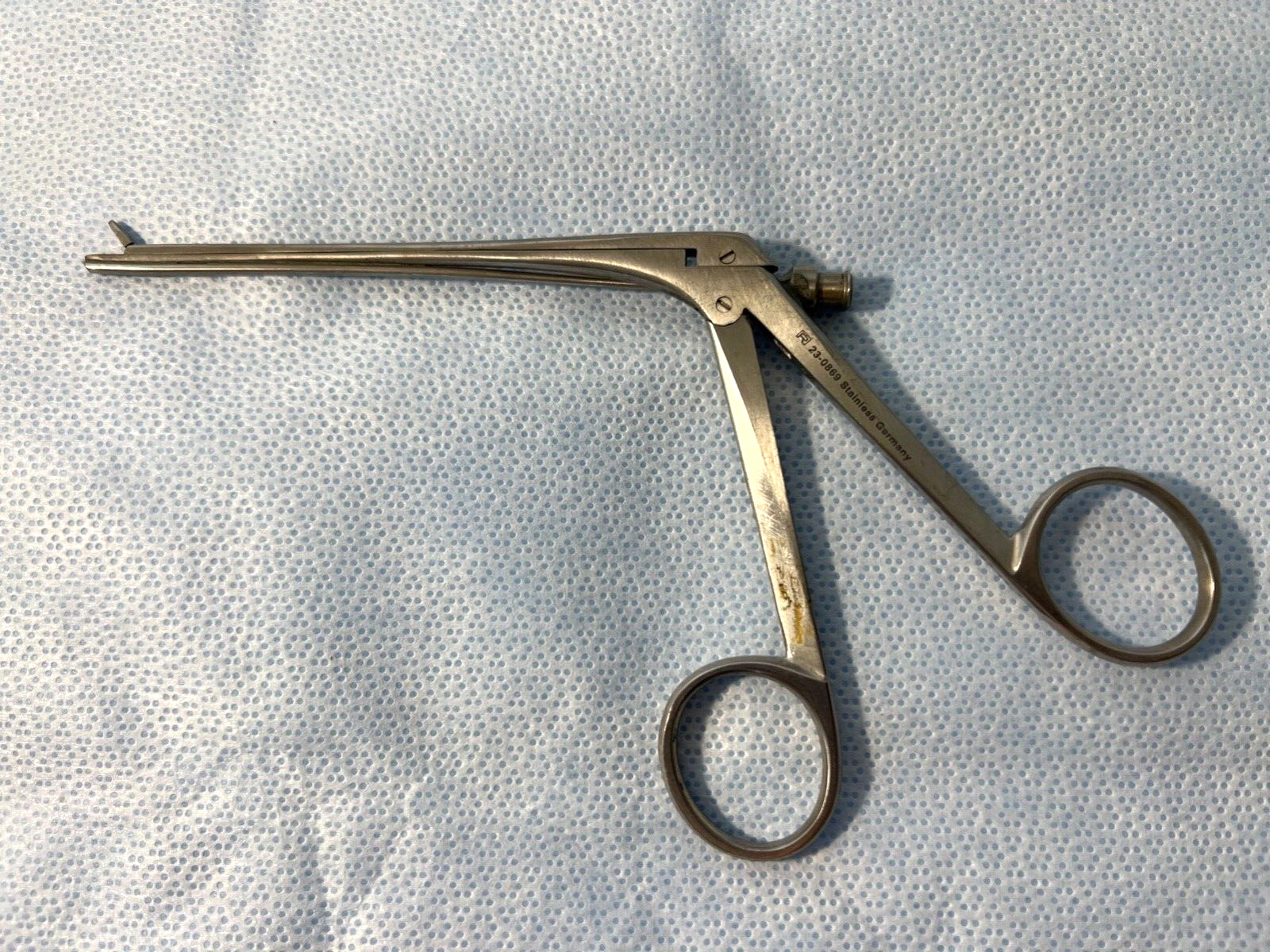 Richards 23-0869 Weil-Blakesly Straight Nasal Suction Forceps 12cm Shaft ENT